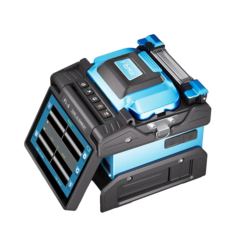 

Fi-6 new generation of optical fiber splicing machine 6 motor core alignment 5 seconds fast splicing welding machine