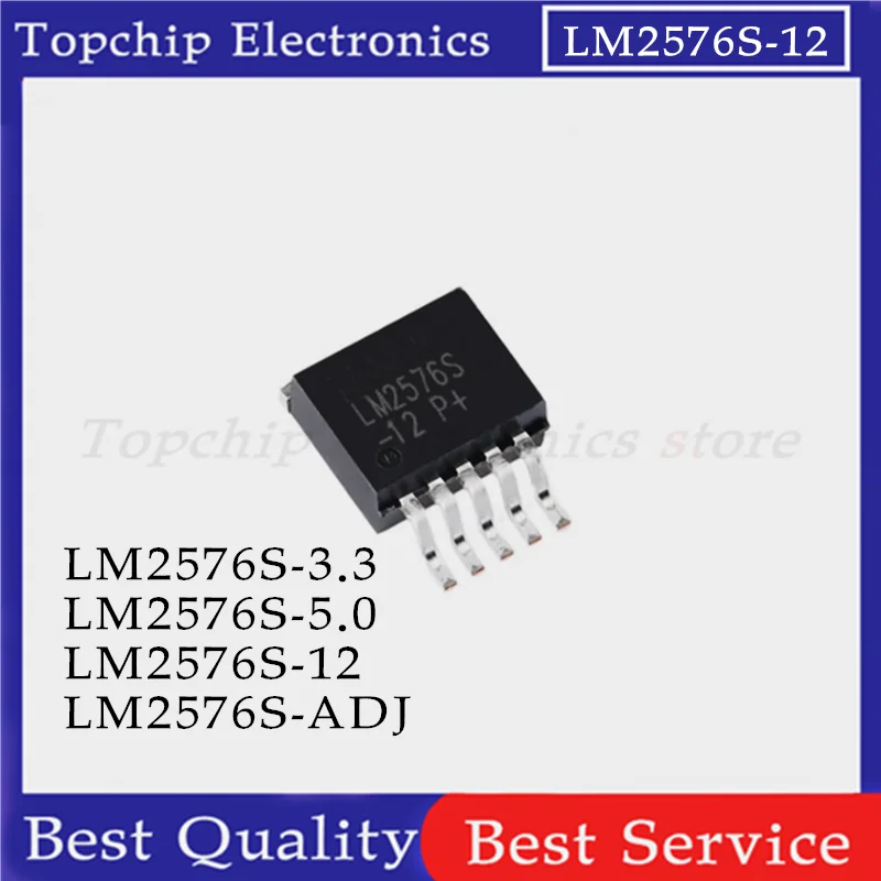 10Pcs Lm2596S-Adj T…