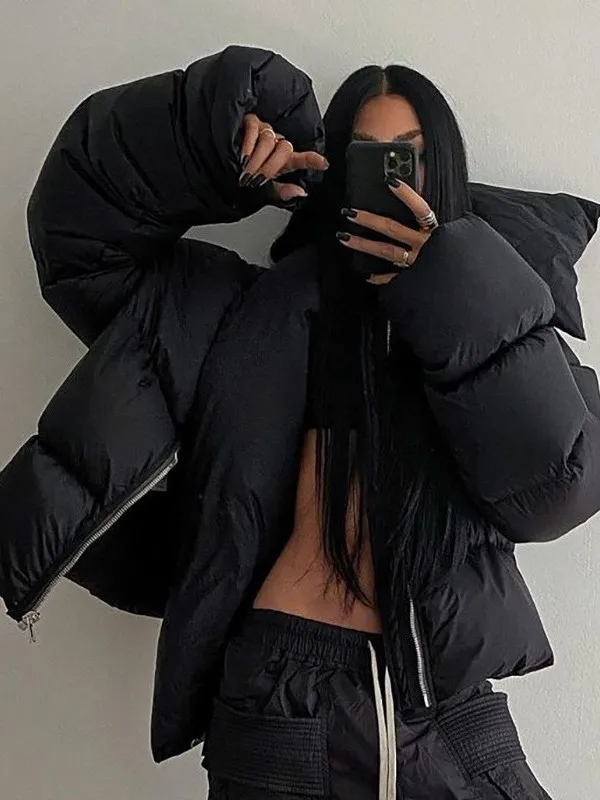 

Женская укороченная куртка-бомбер из хлопка на молнии, ветрозащитная, повседневная, спортивная, с длинными рукавами, тонкая, хлопковая верхняя одежда