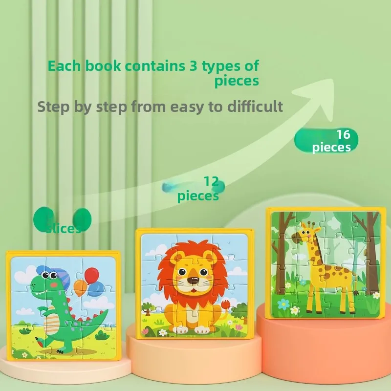 Advanced Magnetic Puzzle Early Education Enlightenment Development Intelligence Improvement Imagination Educational Toys