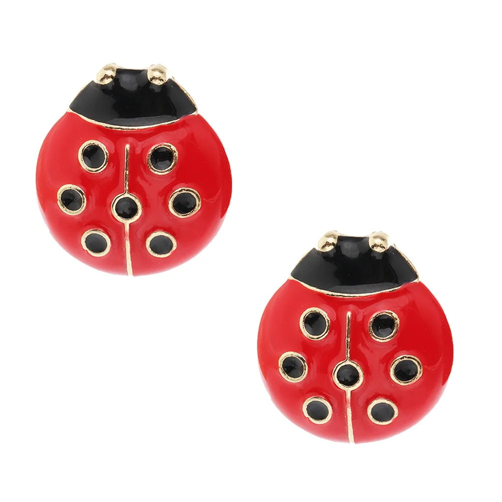 Pendientes de mariquita, colgante, joyería de modelado, decoración para niña, accesorio de moda, fiesta en la piscina