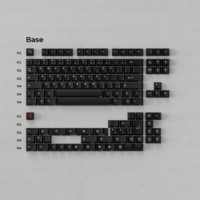 [Base kit] PBTfans Crosshair PBT Material Tripleshot Cherry Profile Keycaps
