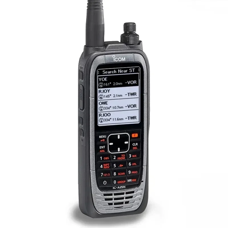 IC-A25N Handheld Mobile Radio Original Walkie-Talkie with GPS Bluetooth VOR Navigation 10km Talk Ran