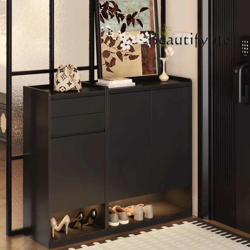 

Living Room Simplicity Shoe Cabinet Luxury Entryway Modern Designer Organizer Shoe Rack Space Saving Szafka Na Buty Furniture