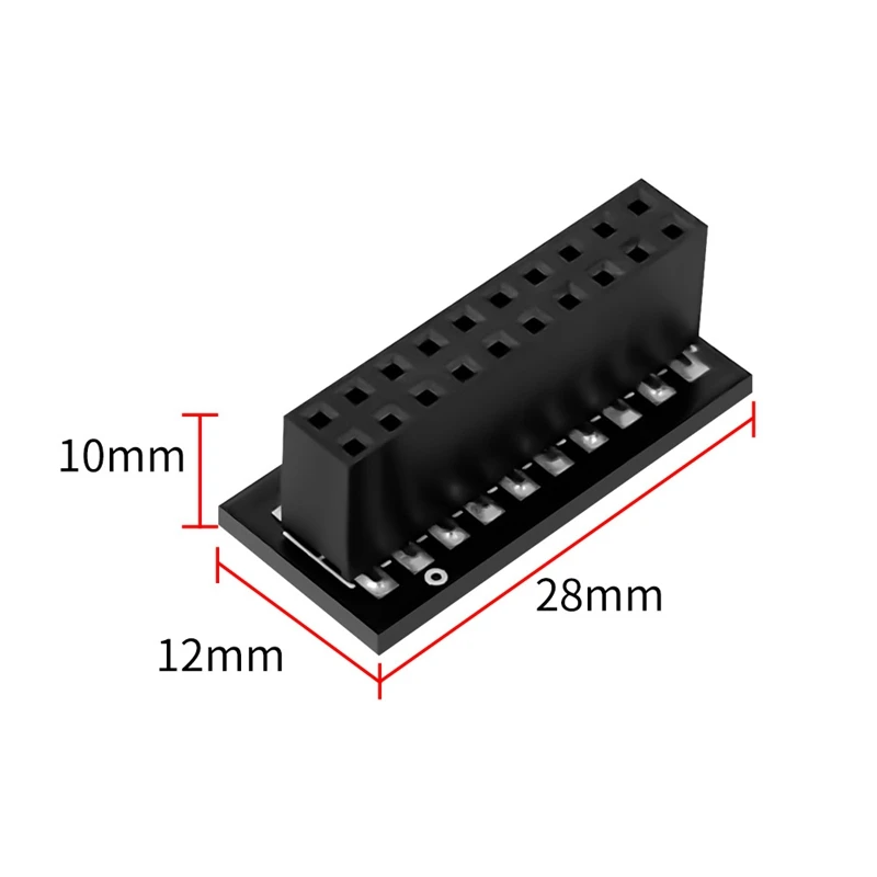 1 Pcs 20-Pin Protection Module 20-Pin Security Block Trusted Platform Compatible Module For WIN11 Upgrade Testing