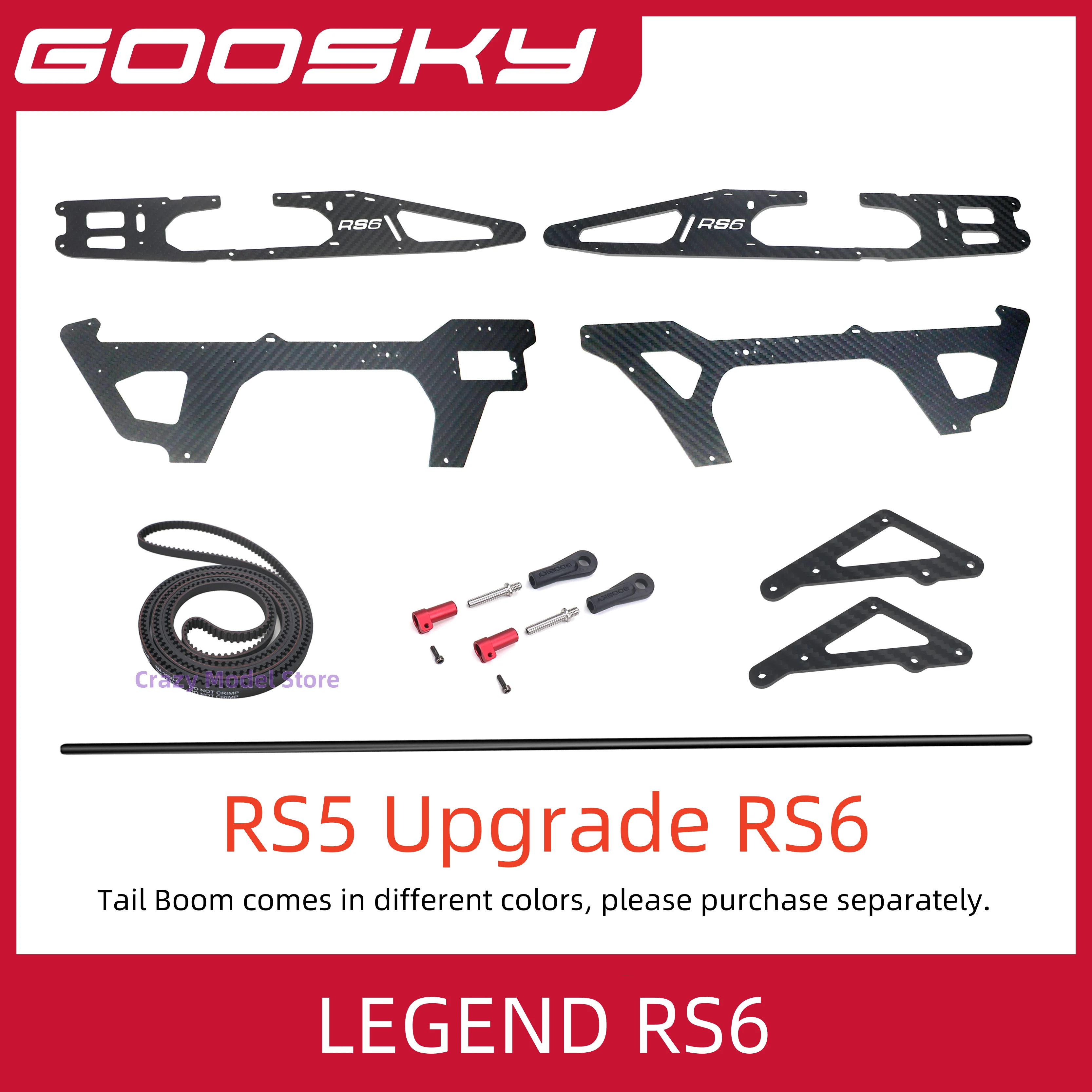

Оригинальные запасные части для вертолета GOOSKY LEGEND RS6