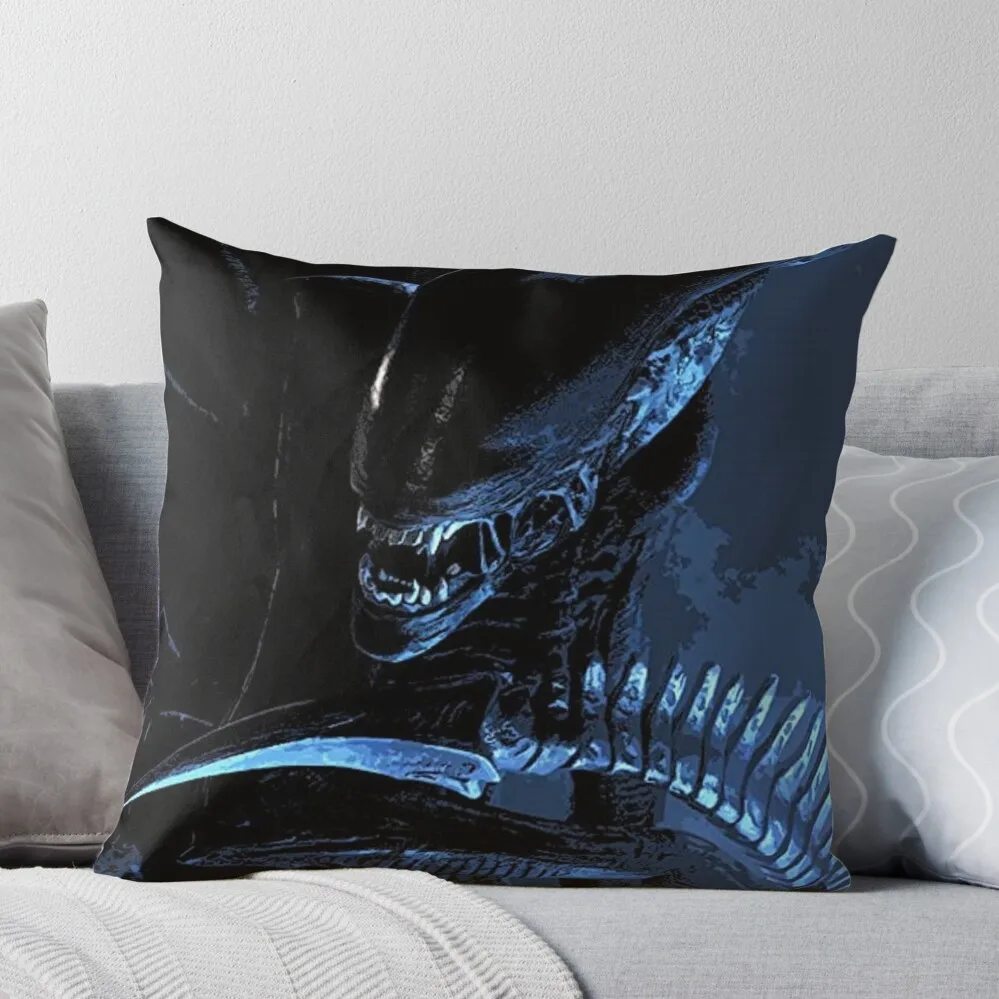 

xenomorph Throw Pillow Rectangular Cushion Cover Luxury Living Room Decorative Cushions Cushions For Children Christmas Covers