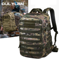Oulylan Nylon Waterproof Trekking Rucksacks Outdoor Tactical Sports Camping Bag High-capacity Fishing Climbing Backpack for Men