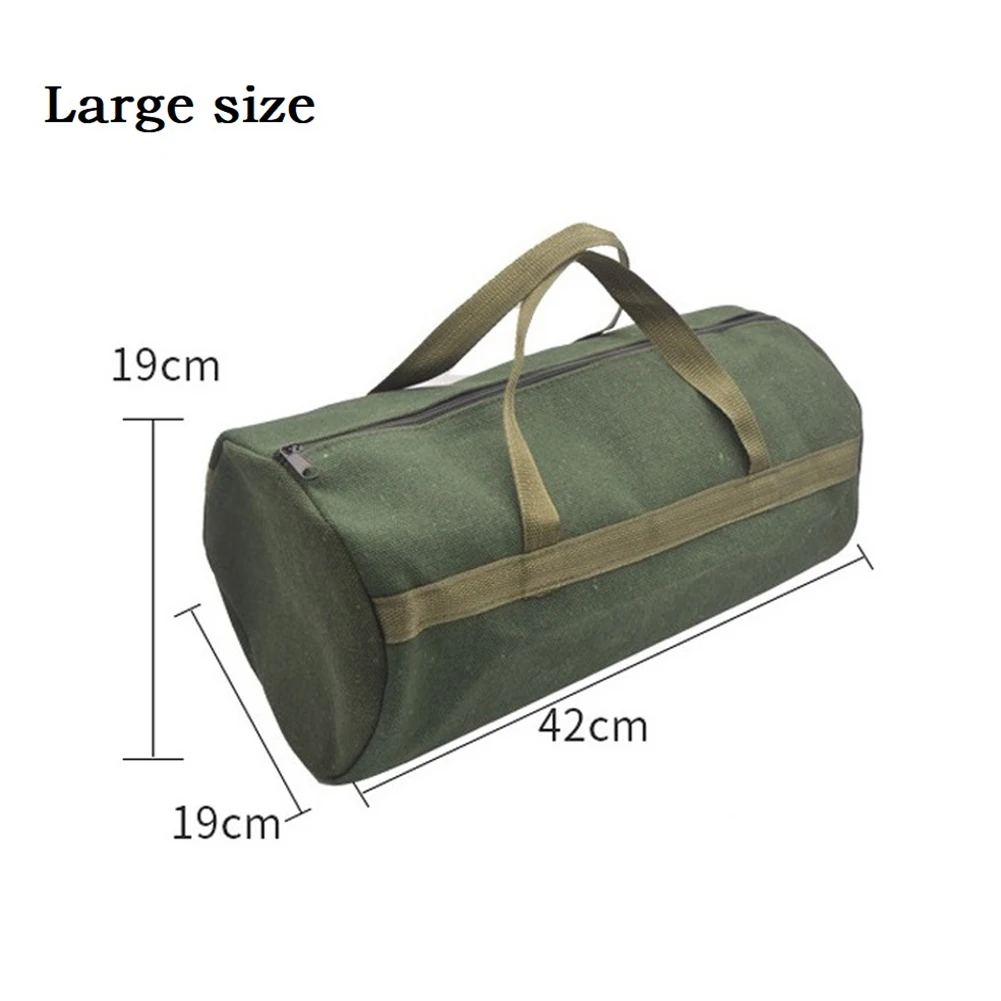 Multi functional Electrician Tool Bags  Sturdy Canvas Tool Storage Bags for Screws  Nails  Drill Bits  Convenient and Practical