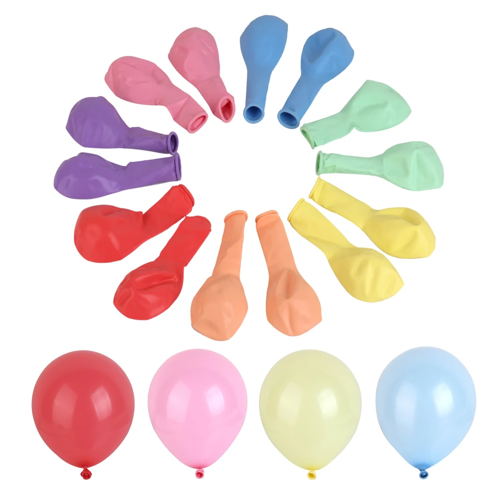 10Inch 10/20/30/Pcs Colorful Latex Balloon Red Pink Blue Balloon Wedding Christmas Happy Birthday Party Balloon Decoration