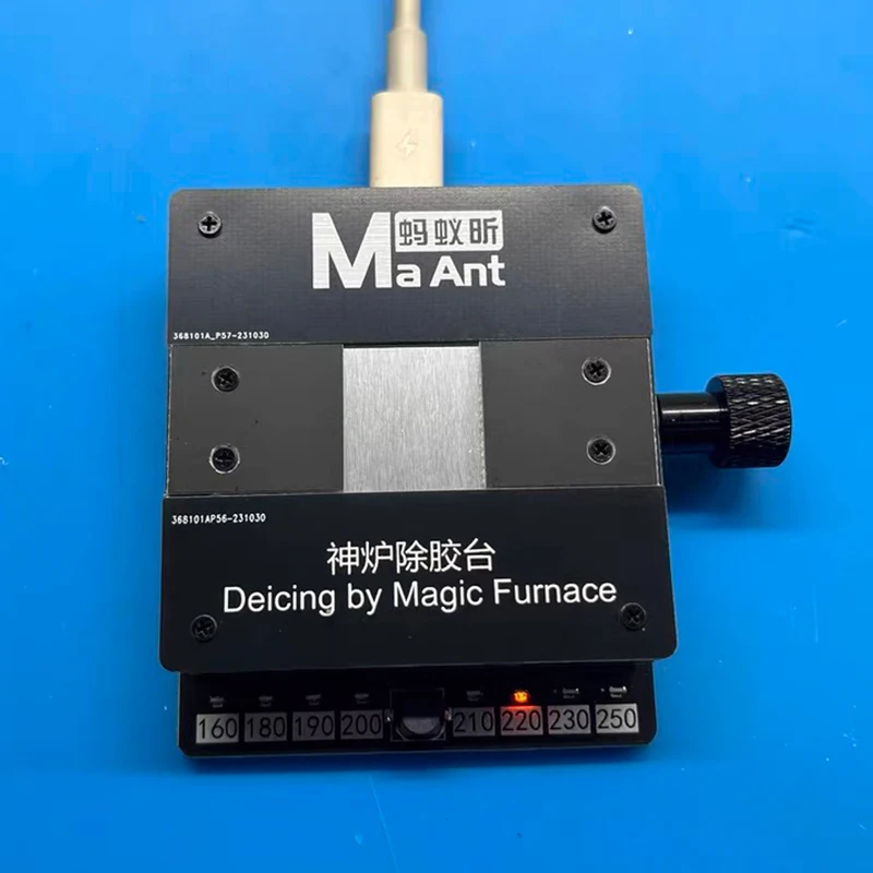 Maant SL-2 Mini Universal CPU Heating Glue Removal Platform for Chip CPU Glue Removal Solder Removal BGA Reballing