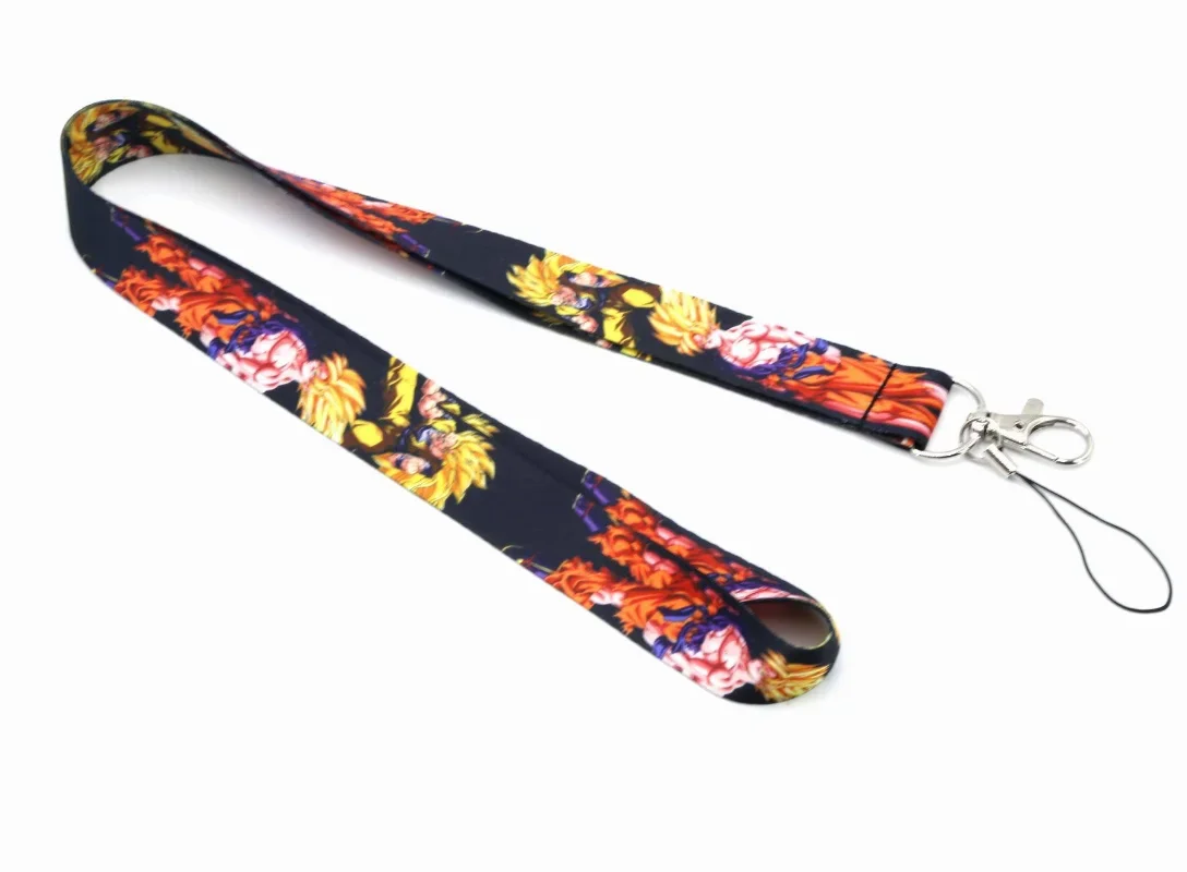 Dragon Ball Z Goku Lanyard Child Women Men Mobile Phone Keychain Lanyards Vegeta Cute Charm Strap Anime Neck Straps Accessories view 6