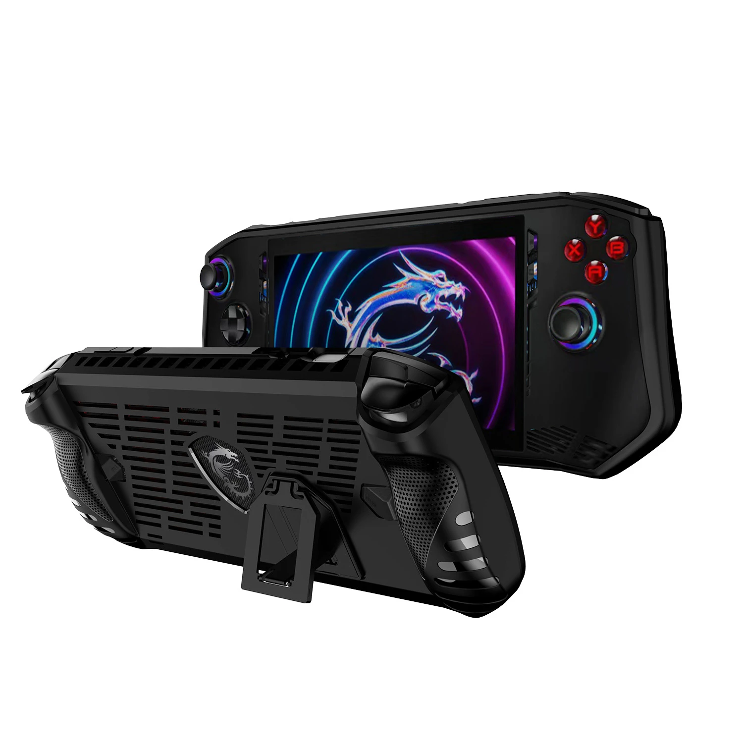 

Durable Gaming Console Cover For MSI Claw Game Machine Protective Case with Stand TPU