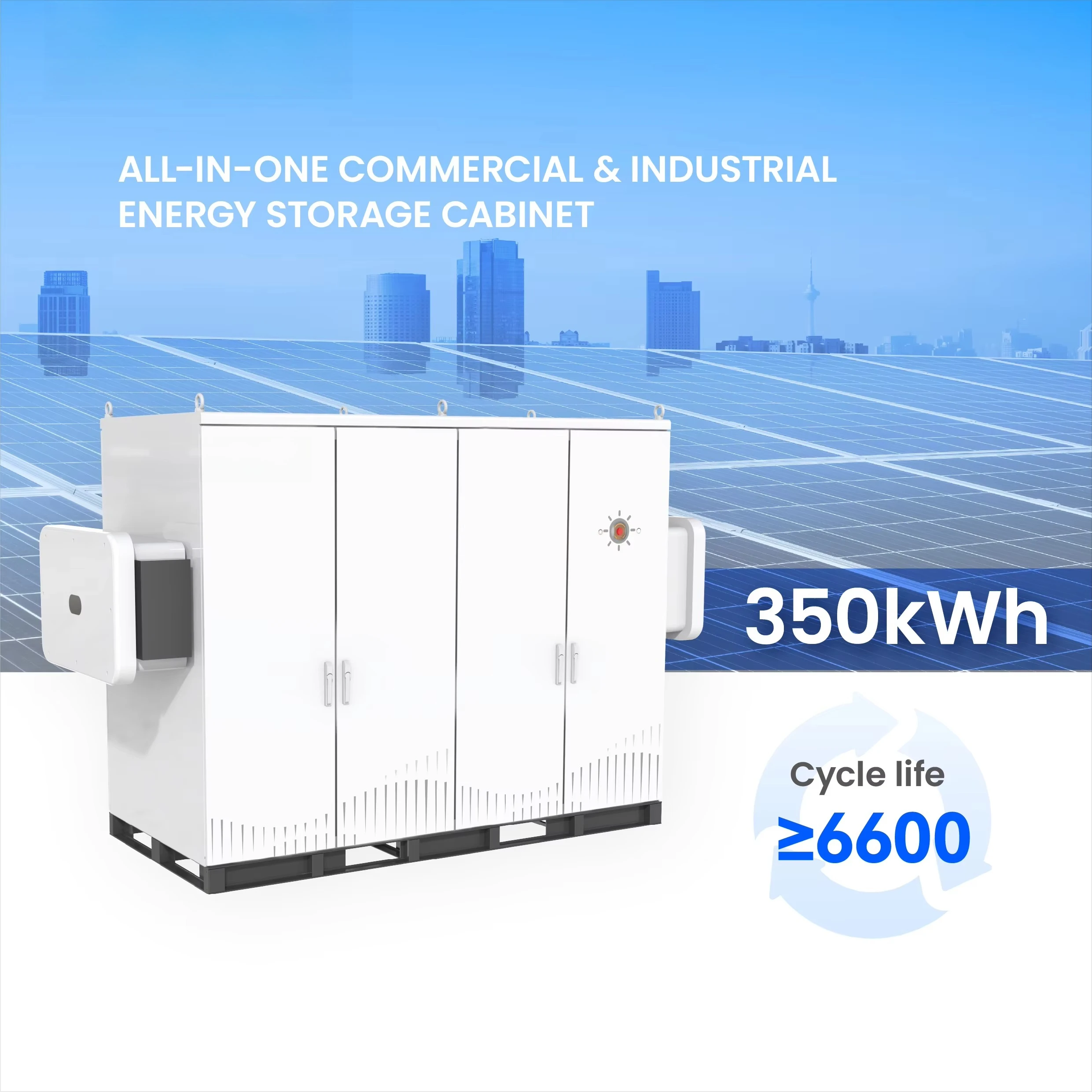 Industrial Commercial Large Container Battery for Solar Energy Storage System Pack Lifepo4 Solar Energy System