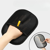 Pet Hair Removal Gloves Double Sided Reusable Grooming Tool for Dogs Cats Fur Static Cleaning Gloves for Carpets Furniture