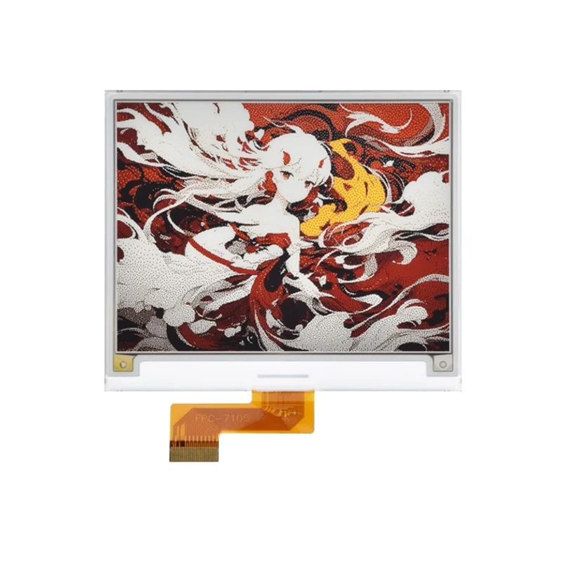 

Exquisite-4.2Inch E-Paper E-Ink Display Module 4.2Inch E-Paper (G) , 400X300, Red / Yellow/ Black / White, SPI Interface