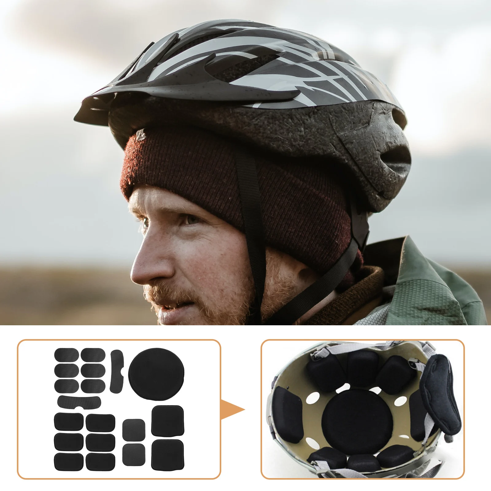 

EVA Lining Mats Shock Absorber Cushions Breathable Pad Tactical Riding Protector Lightweight Comfortable Wear resistant