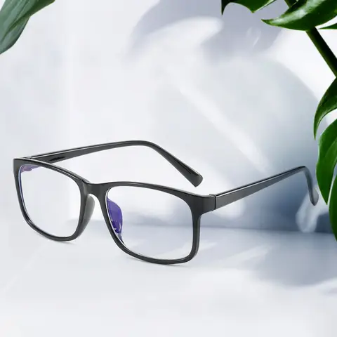 Transparent Computer Glasses Frame Women Men Anti Blue Light square Eyewear Blocking Glasses Optical Spectacle Eyeglass