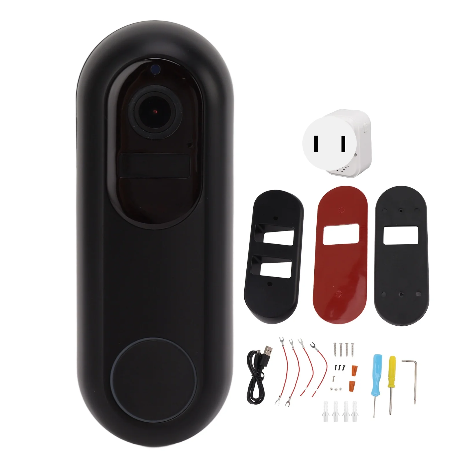 

T31 5G Wireless Video Doorbell Low Power WiFi Video Doorbell with Night Vision 1080P High Definition Intelligent Cloud Storage