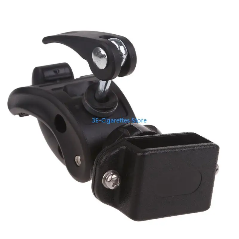 

W8KA Walkie Talkie Mount Motorcycle Scooter Handlebar Holder Clamp for Two Way Radio