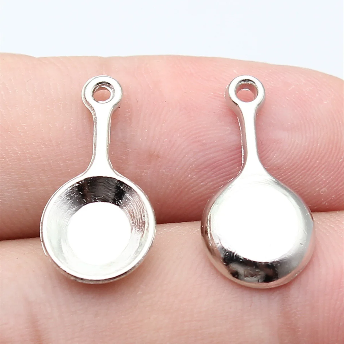WYSIWYG 20pcs 22x10mm Pendant Pan Kitchenware Pan Charm Pendants For Jewelry Making Kitchenware Pan Pendants
