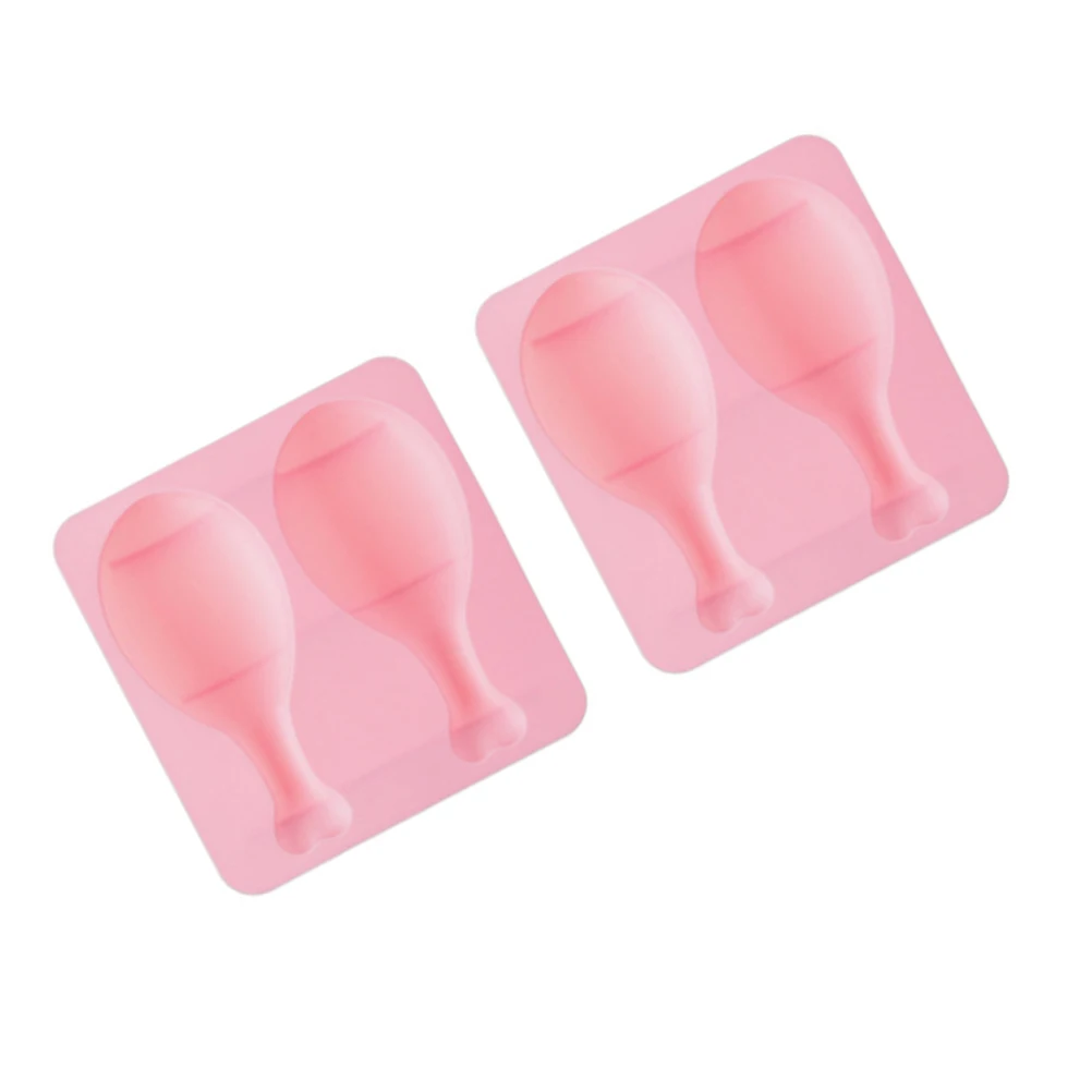 

2 Pcs Silicone Baking Mold Chicken Leg Shaped Cake Bakeware Mousse Molds Dessert Design Food Moulds