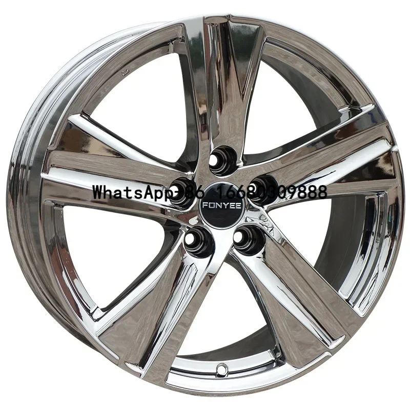 F1801 18inch 8.0j ET 35 40 42 5X114.3 5X115 Good Quality 5 Hole Chrome Alloy Wheels Original Car Rims for Lexus ES RX