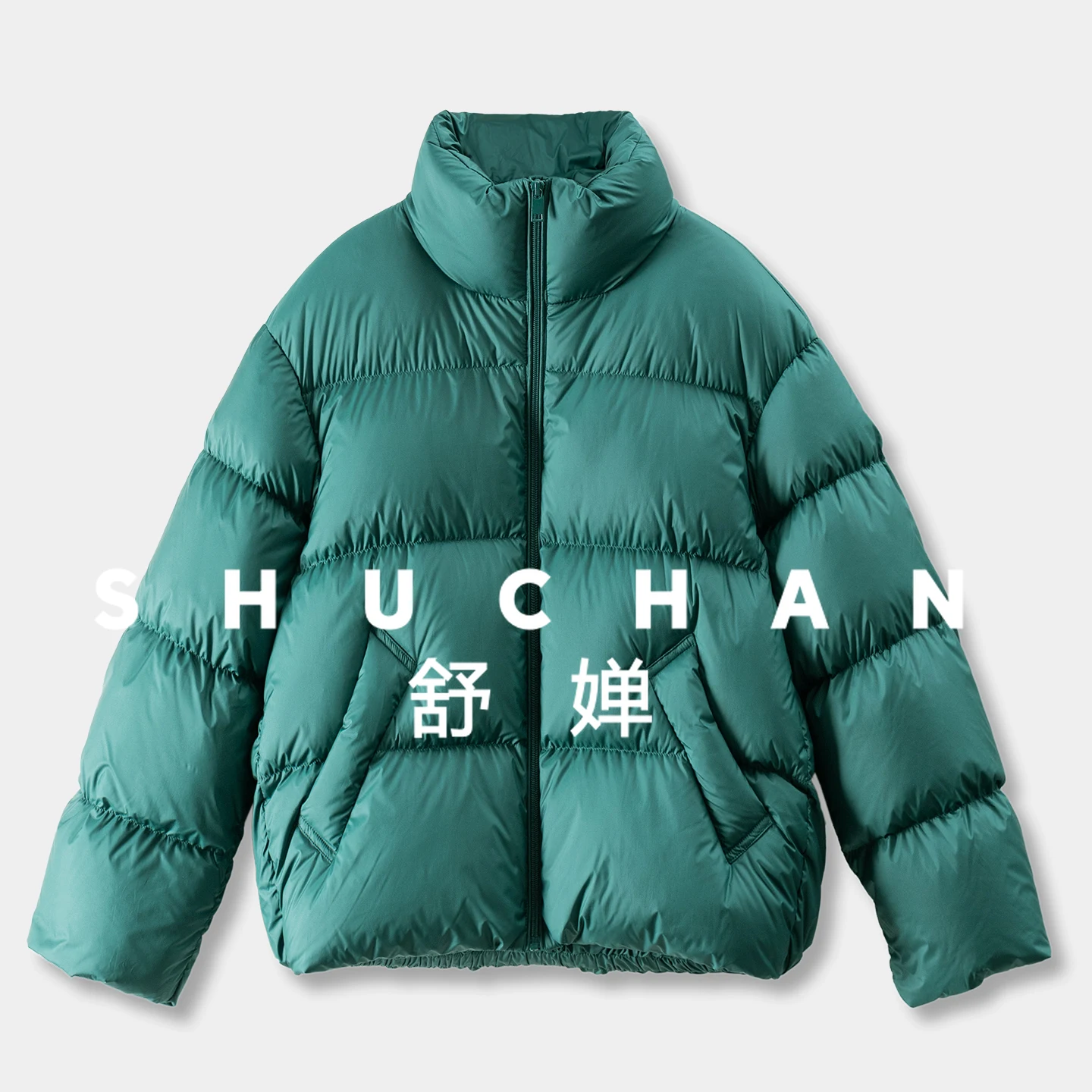 سترة صغيرة خفيفة ودافئة، عالية الجودة وآمنة 95 بطة أسفل رقيق سميكة أسفل سترة النساء 57F8 #1