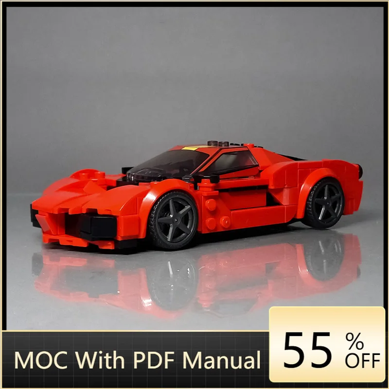 

210PCS MOC Speed King 76914 Supercar Racing Model Building Block Assembly DIY Toy Birthday Christmas Customize Gift For Children