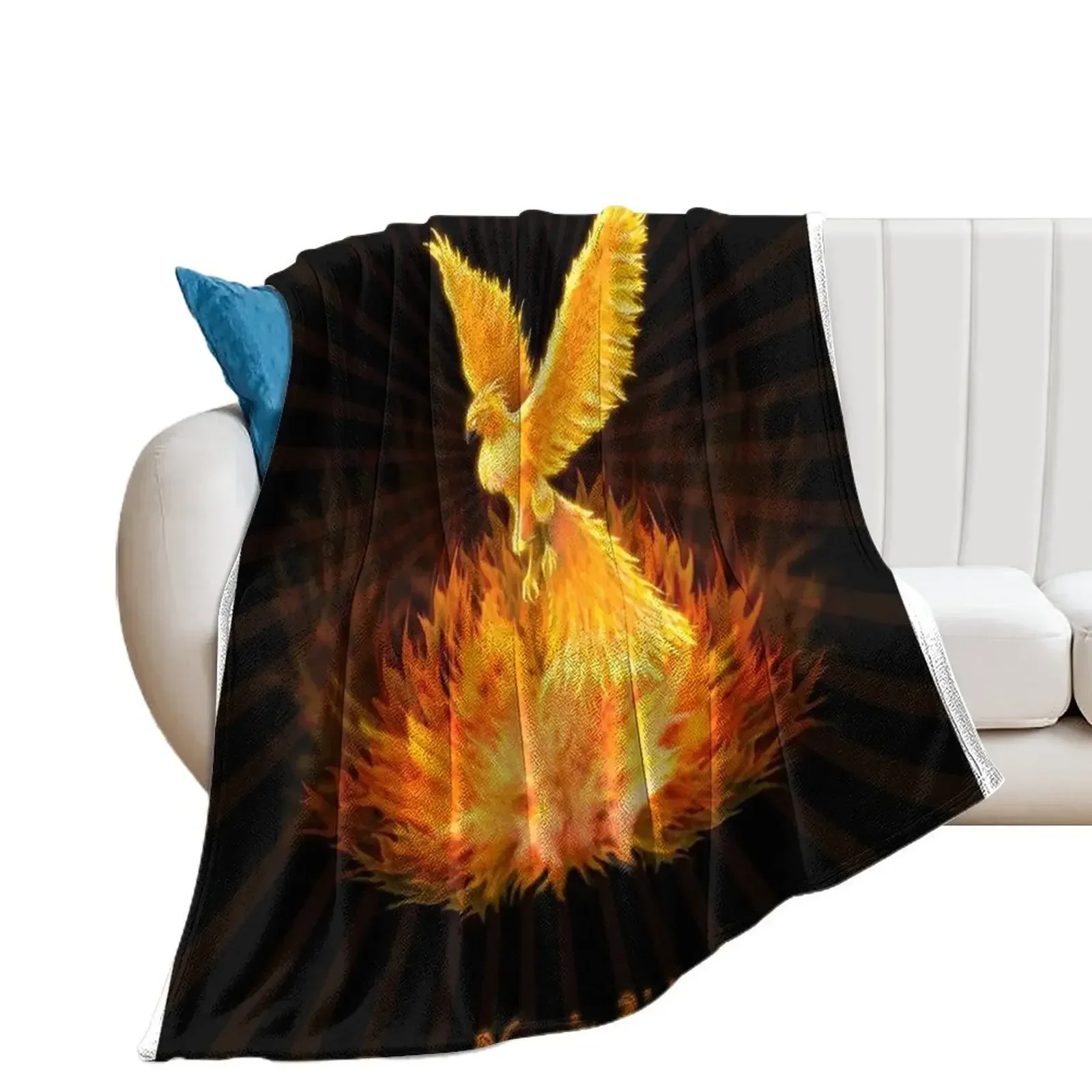 

Phoenix Rising Throw Blanket Thins Soft Big Luxury Blankets