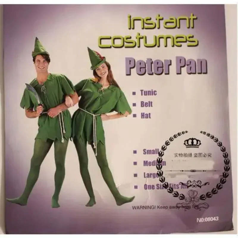 Peter Pan Cosplay Costumes Adult Halloween Carvinal Cosplay Costumes For Kids Children Men Women Cosplay Costumes view 4