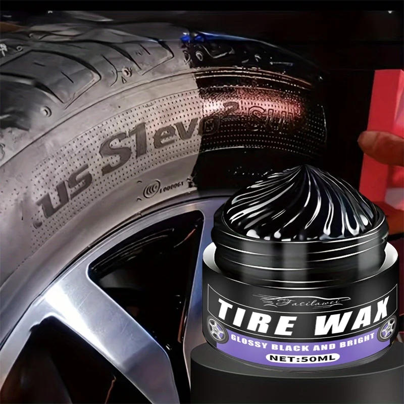 

Воск для автомобильных шин, чернение и долговечность, осветлитель для шин, восстанавливающий черный цвет, прочный чехол, очищает, предотвращает растрескивание, защита от старения