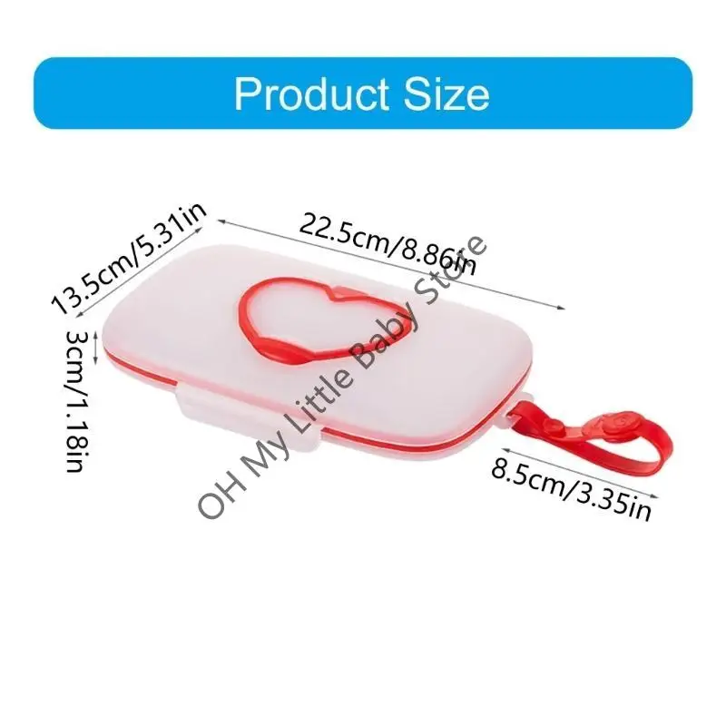 M76C Portasalviette da viaggio leggero Custodia per fazzoletti per borse per pannolini