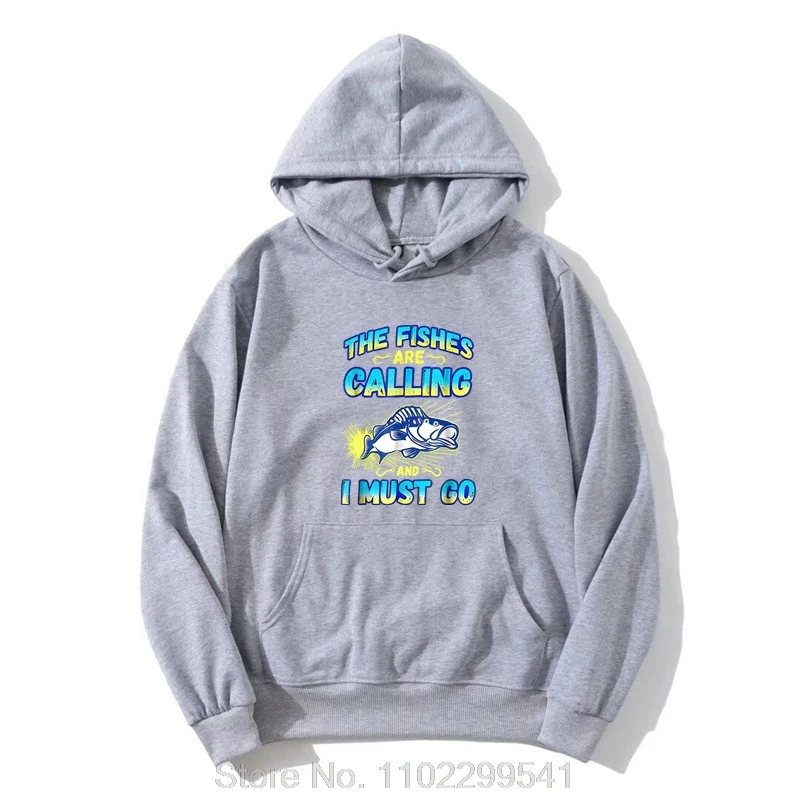 Fishers Are Calling- Funny Fishing Hoodie For Men And Women Men Cotton Jacket Zip Up Hoodie Hoody Harajuku Oversized Sweatshirt