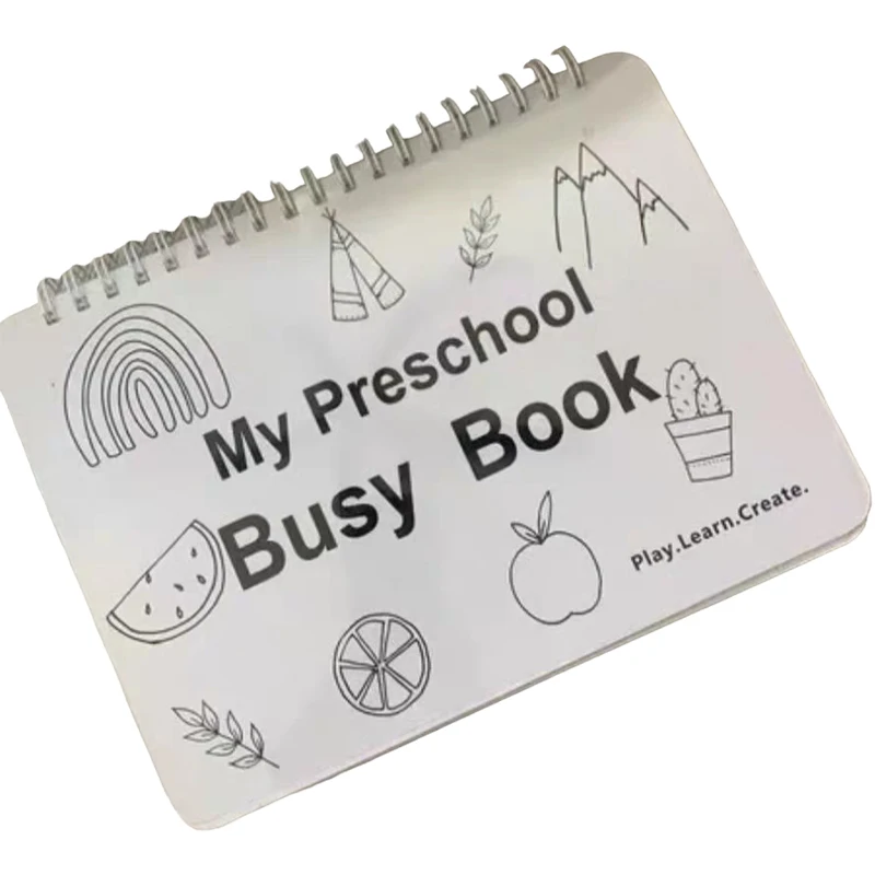 Nowy zapis wzrostu dzieci My Preschool Busy Book