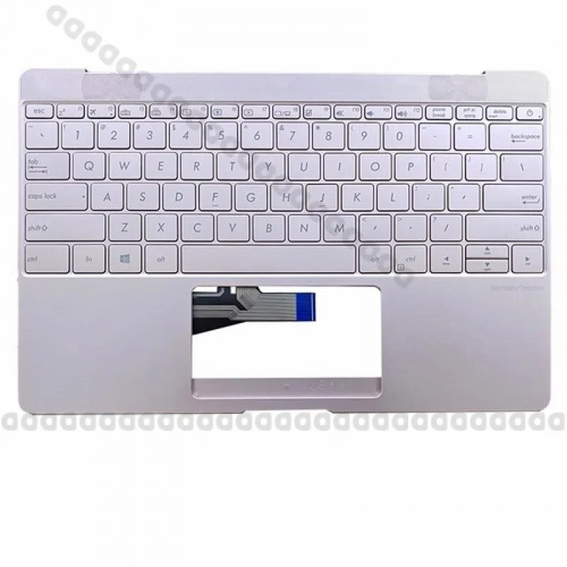 A + розовая клавиатура США с упором для рук для ASUS ZenBook 3 UX390 UX390UA UX390CA