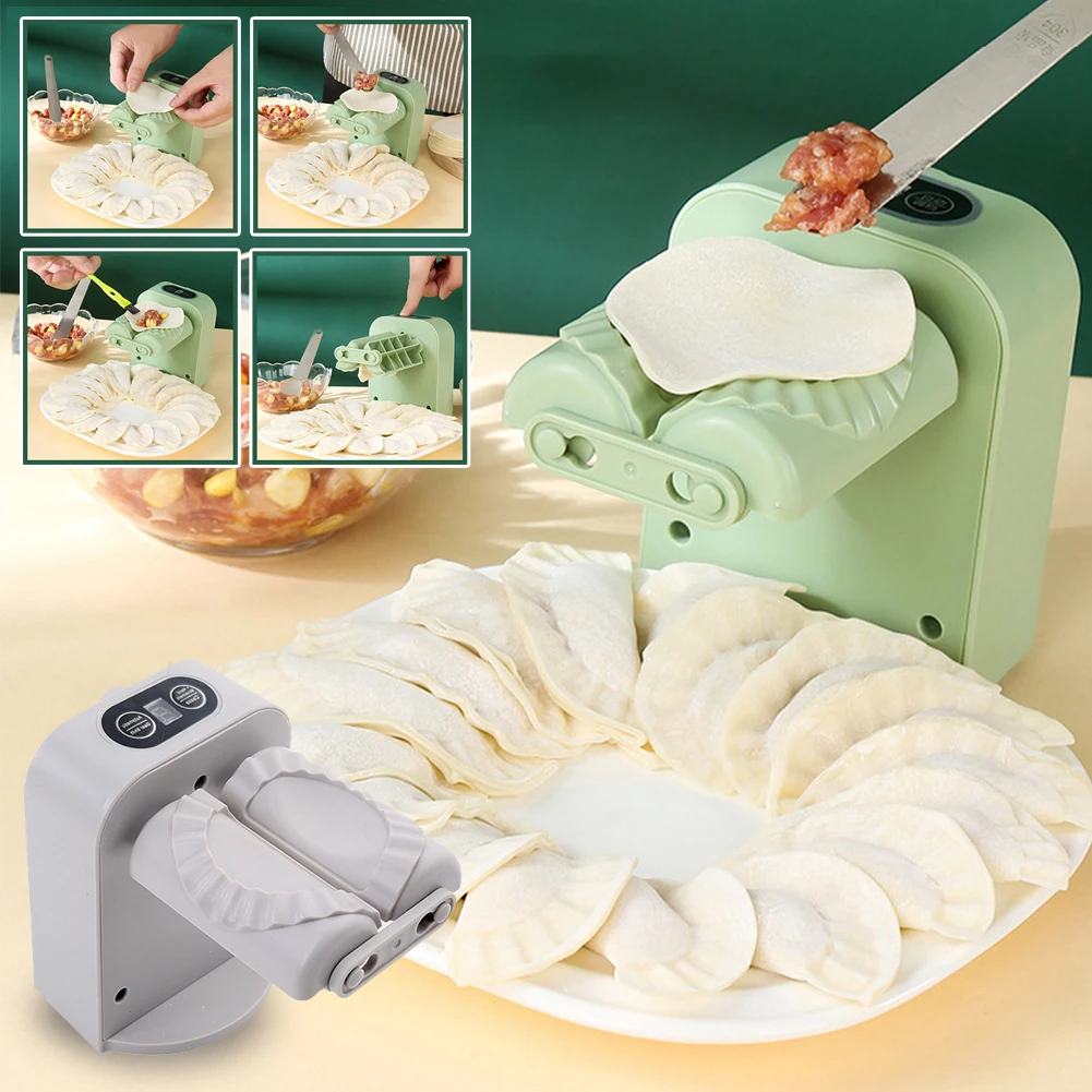 Automatic Dumpling Modeling Tools Dumpling Skin Press Machine Quickly Dumpling Making Mould Dumpling Skin Maker for Kitchen