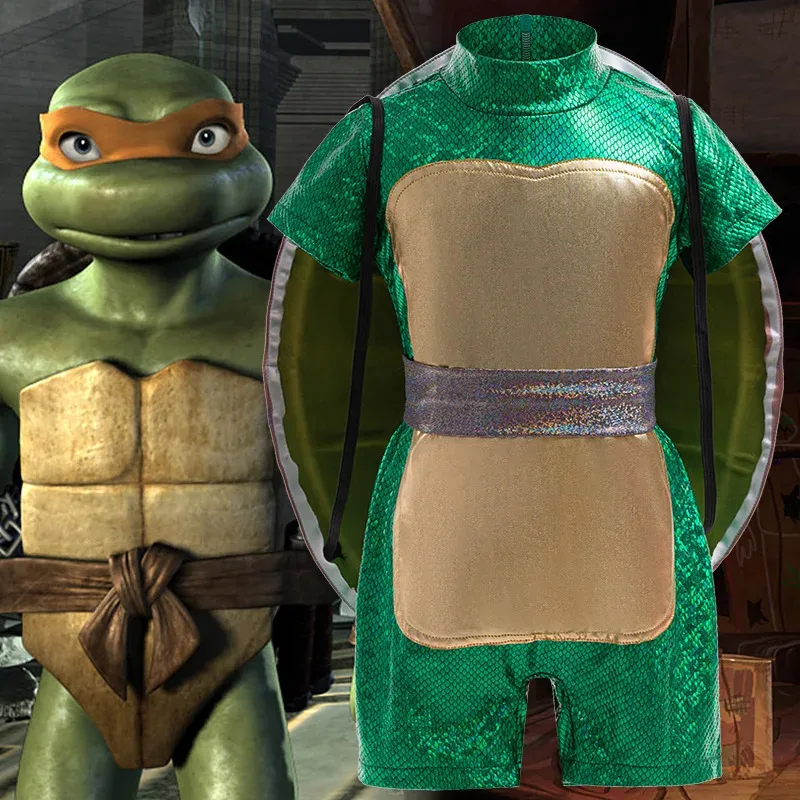 

Child's Teenage Mutant Ninja Turtles Raphael Costume Jumpsuit, Shell for Halloween Cosplay Costumes