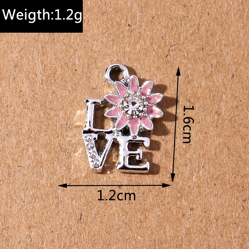 10 stücke zarte Kristall frucht Kirsche Anhänger Charms für Schmuck machen DIY Halsketten Ohrringe Zubehör liefert – Detail 9
