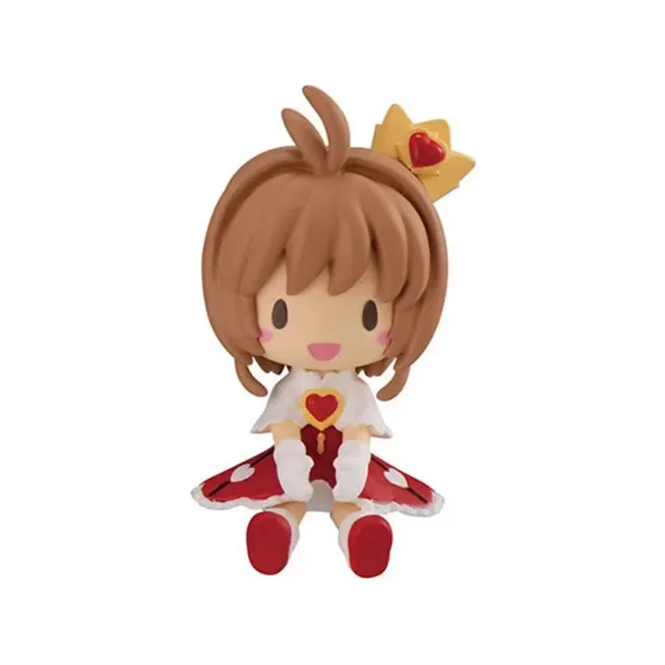 BANDAI Gashapon Data Cable Anime SAKURA KINOMOTO SAKURA LI SYAORAN Cartoon Figure Model Toy