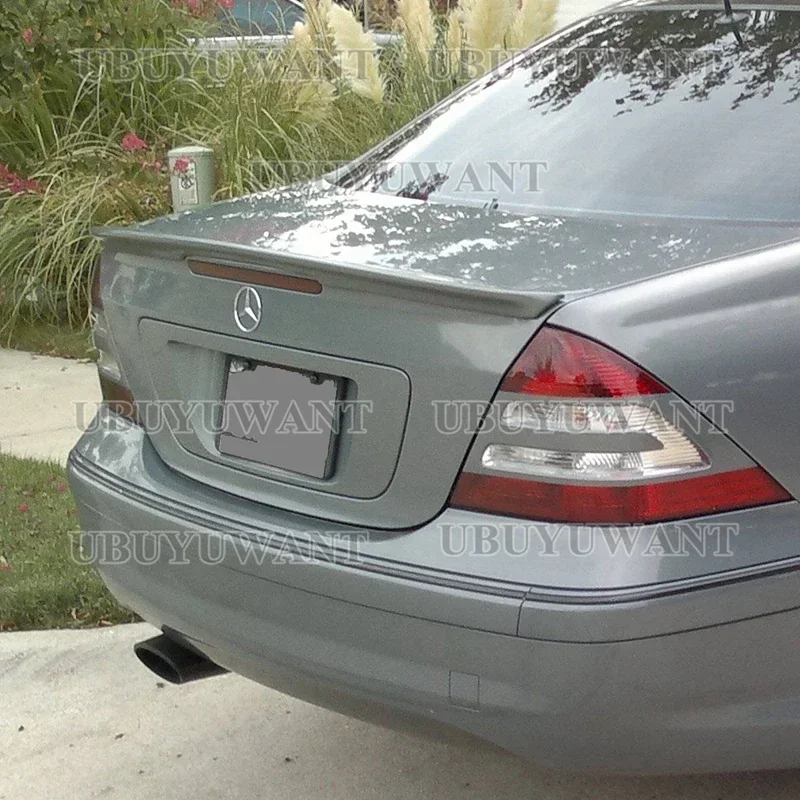 

Real Carbon Fiber/FRP Rear Wing Lip Spoiler For Mercedes-Benz C-class W203 C180 C200 C260 C320 2001 2002 2003 2004 2005 2006