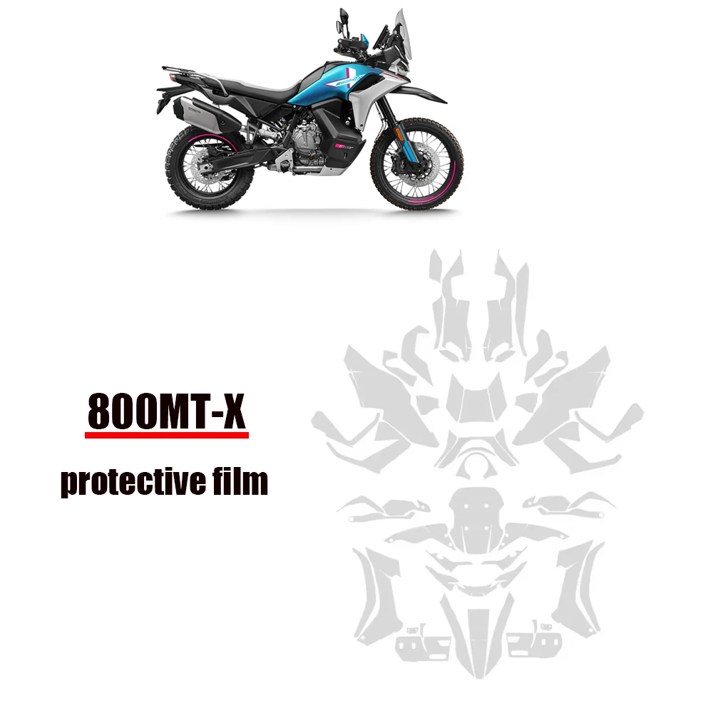 

800MT-X TPU Fairing Paint Protection Film For CFMOTO MTX800 2024-2025 PPF Motorcycle Anti-scratch Set Body Invisible Car Cover