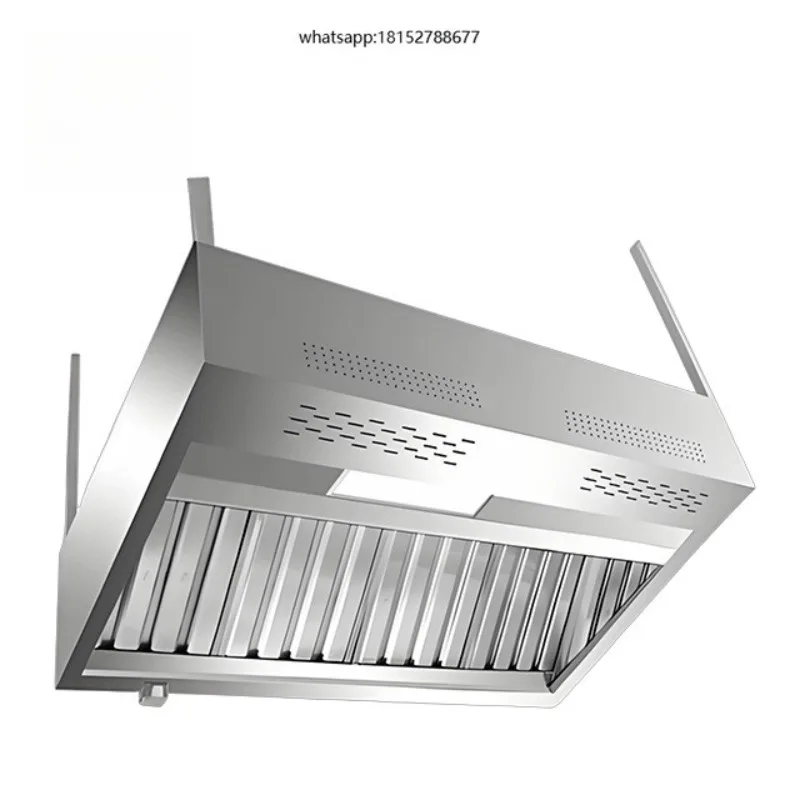 Altitude Discharge Integrated Oil Fume Purifier and Extractor Hood Kitchen All-in-One