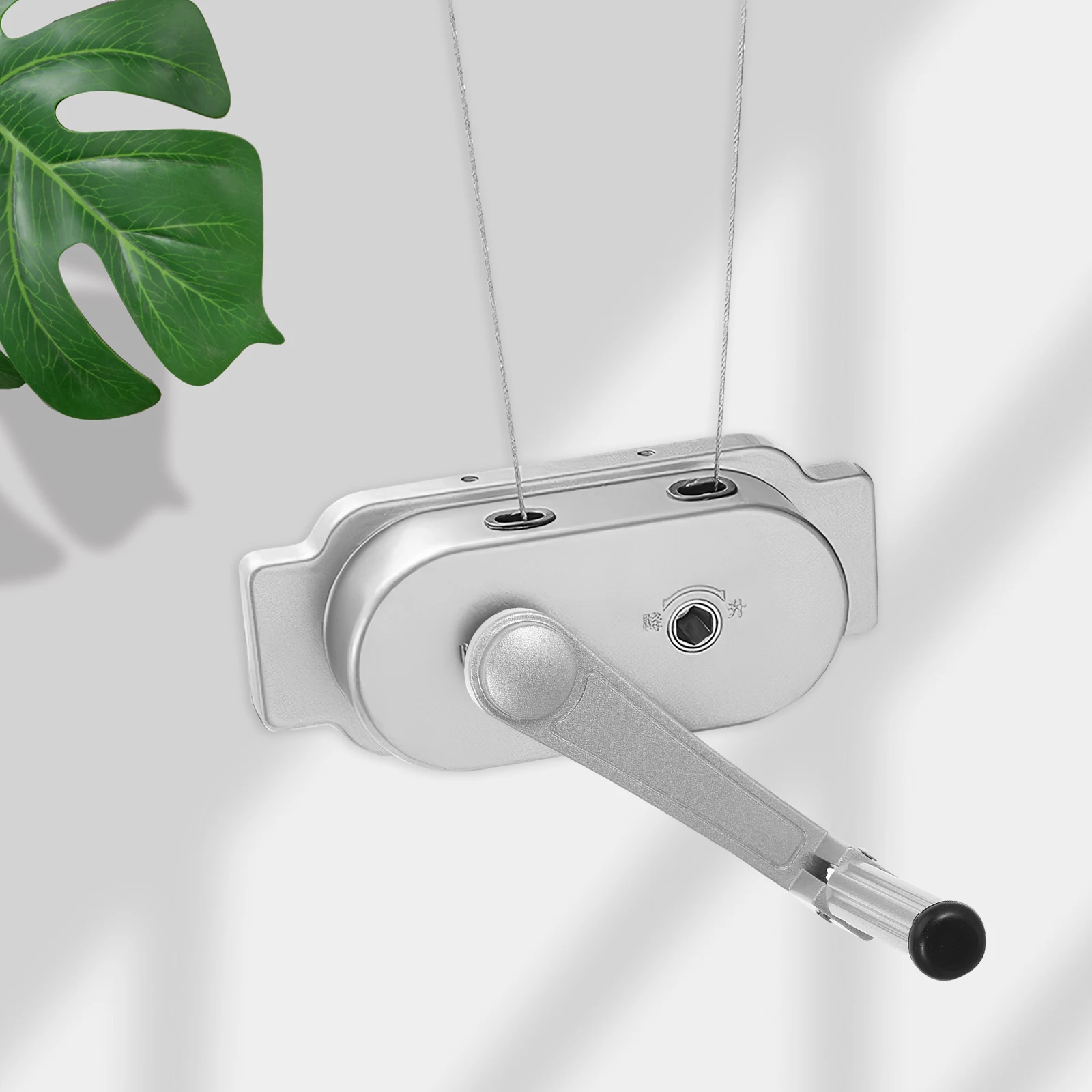 

Clothes Rack Crank Handle Aluminum Alloy Universal Replacement Parts Drying Rack Clothes Hanger Metal Handle Retractable Lift