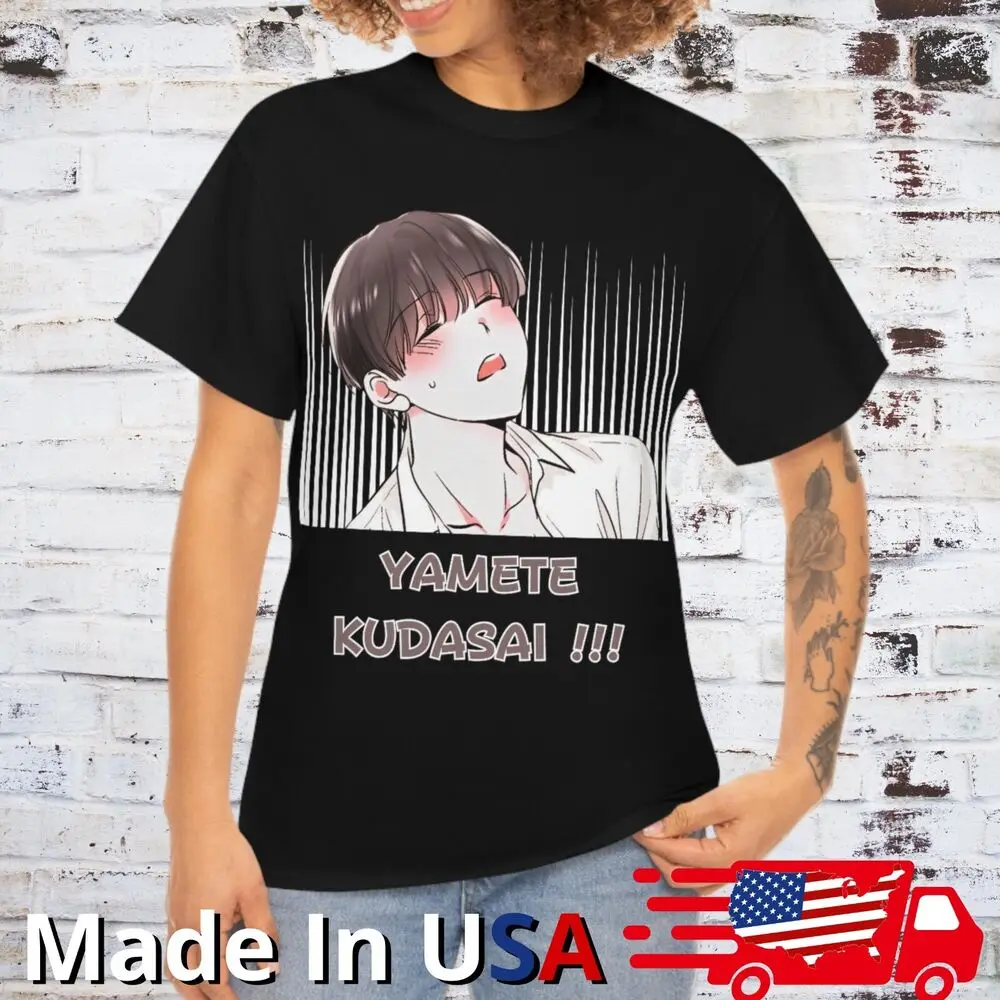 Yamete Kudasai Hentai Shirt Tee Ecchi Husbando Material Japan Anime Yaoi Manga