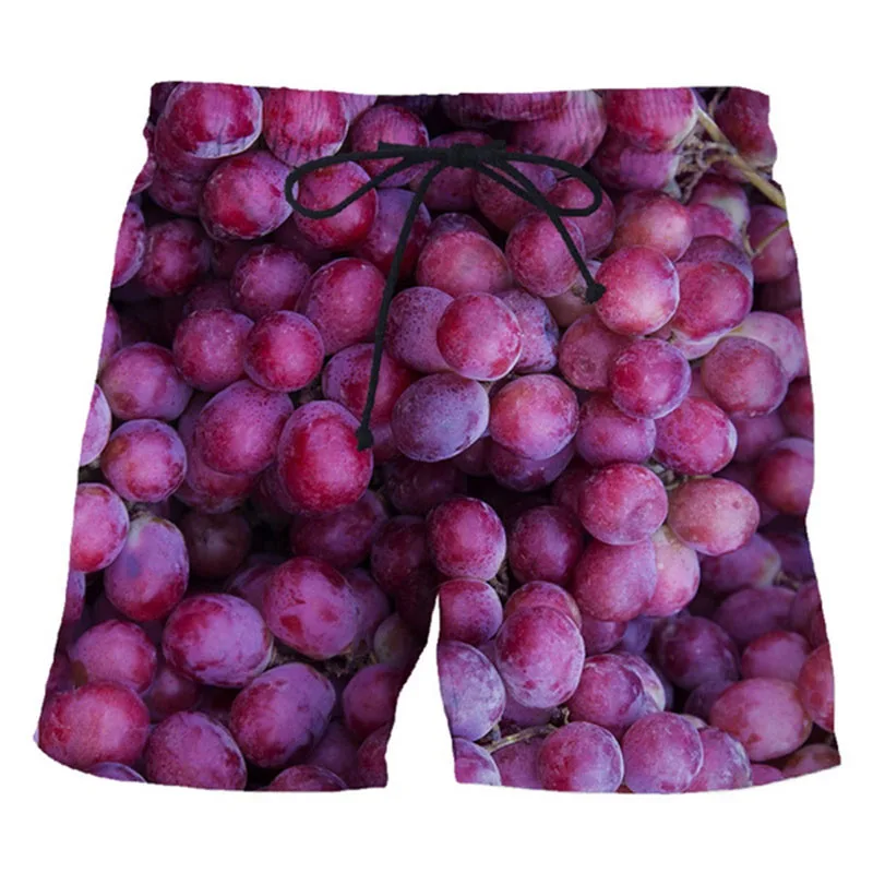 Summer Blueberries Fruit Short Pants Women Men 3D Printed Swimsuit Swim Trunks Beach Shorts Skateboard Sport Cool Gym Ice Shorts