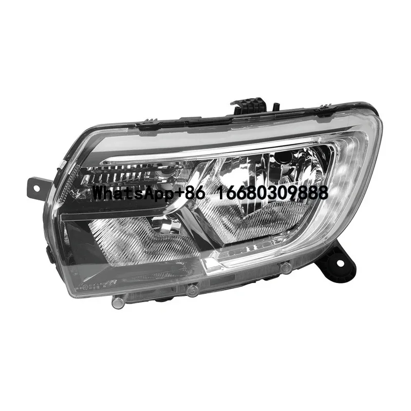 Hot Sale LED Headlights For Renault Logan Sandero 2017 Day Running Lights Turn Signal Lamp Headlight Assembly Car Accessories