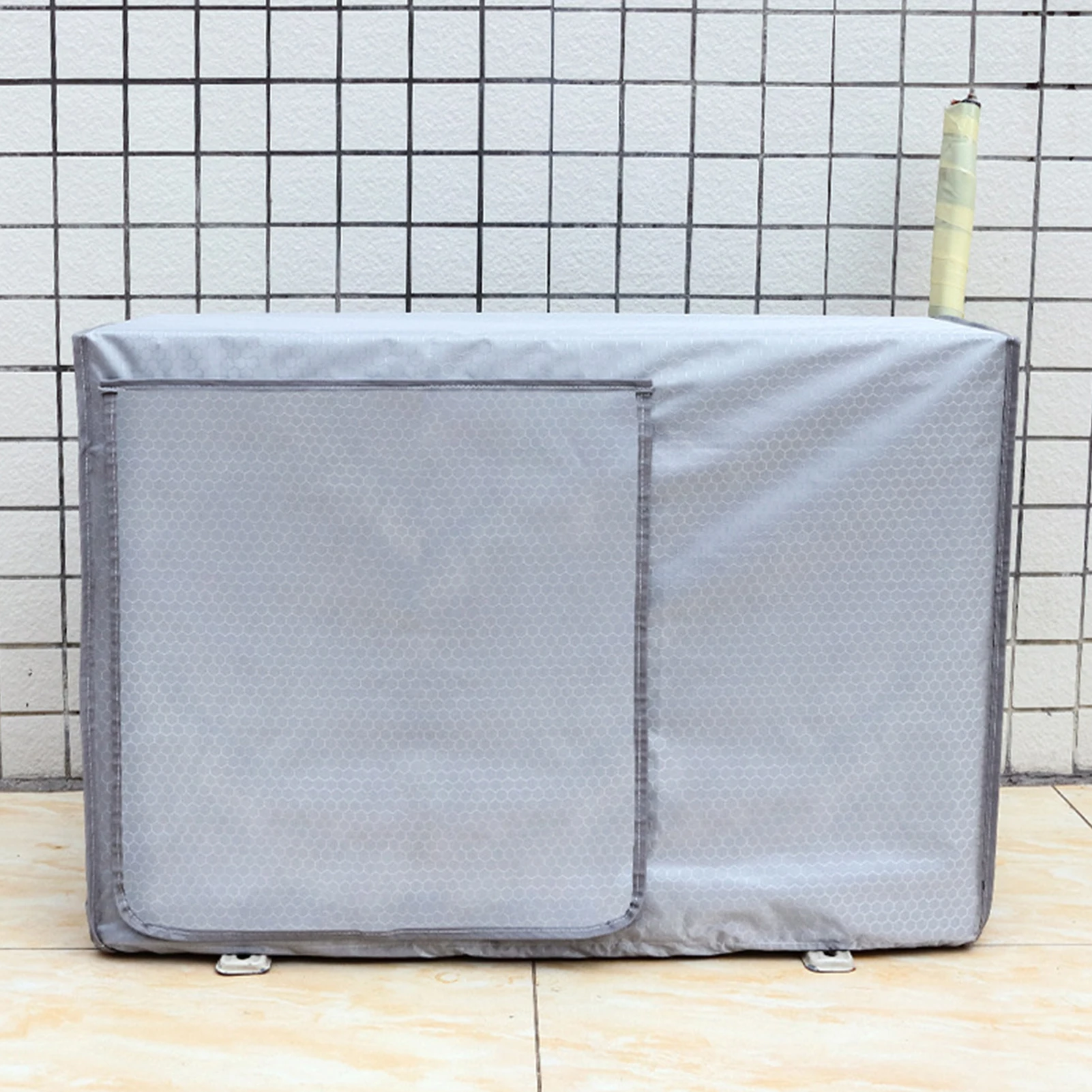 New Air Conditioner Outdoor Covers Outside Units Waterproof Cover Protective Dust-proof Outdoor Window Mesh AC Cover