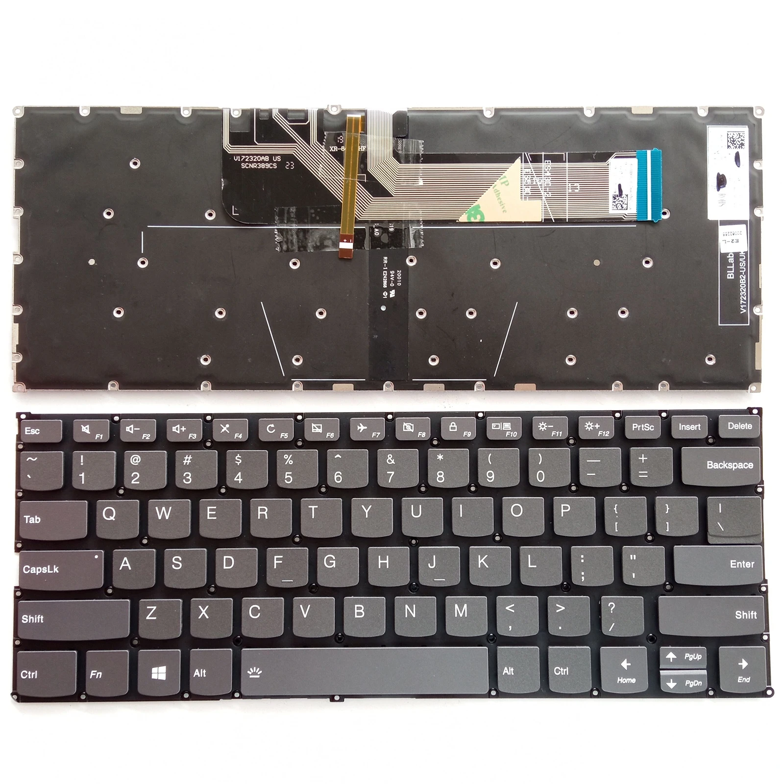 Uns für Lenovo Yoga 6-13are05 6-13alc6 mp1xg5ca 82 fn005dmj Laptop-Tastatur