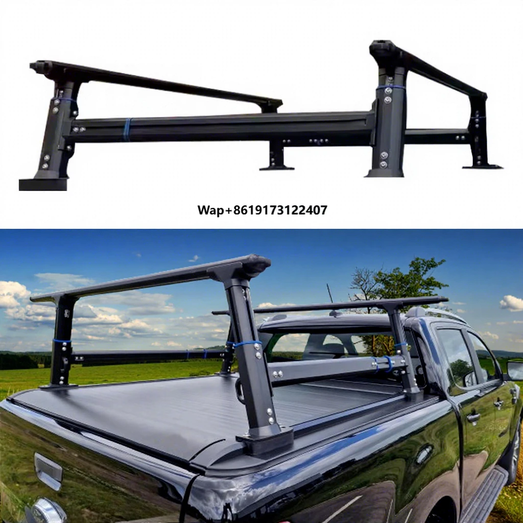 

PX1 PX2 PX3 2012-2022 Amarok Hilux Navara Load Bed Cargo Rack for Roller Shutter Tonneau Cover